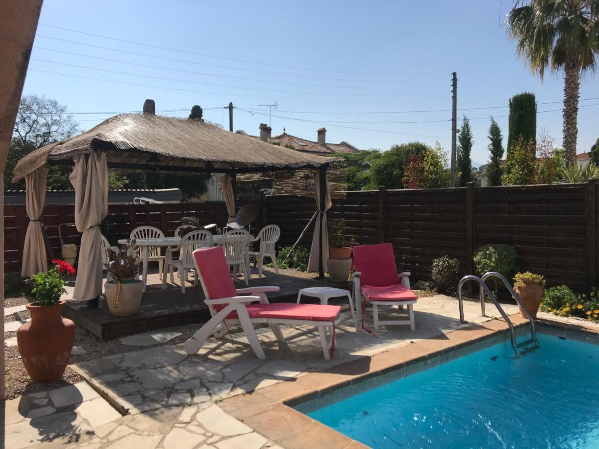 Rez De Jardin Villa Cagnes Sur Mer. Exterior foto